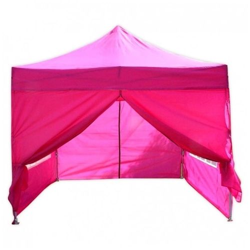 10' x 10' Premium Pop-Up Party Tent - Pink