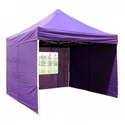 10' x 10' Premium Pop-Up Party Tent - Purple