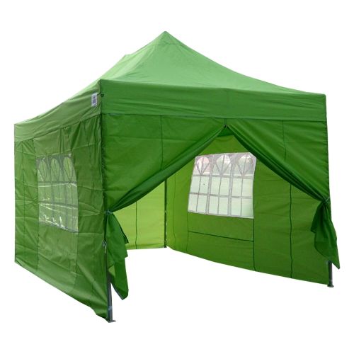 10' x 15' Deluxe Pop-Up Party Tent - Emerald