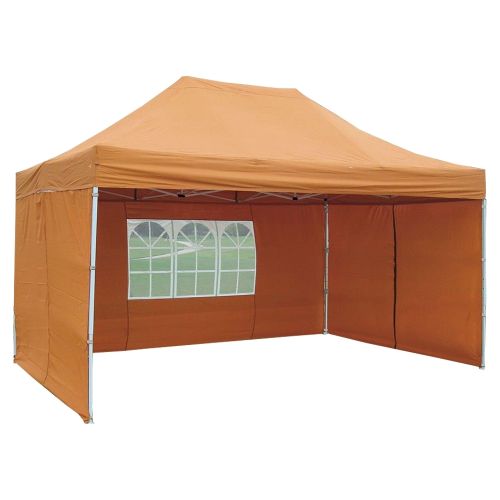 10' x 15' Premium Pop-Up Party Tent - Burnt Orange