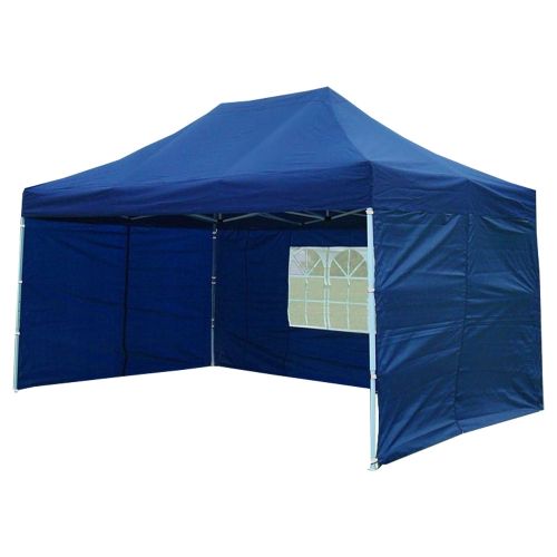 10' x 15' Premium Pop-Up Party Tent - Navy Blue