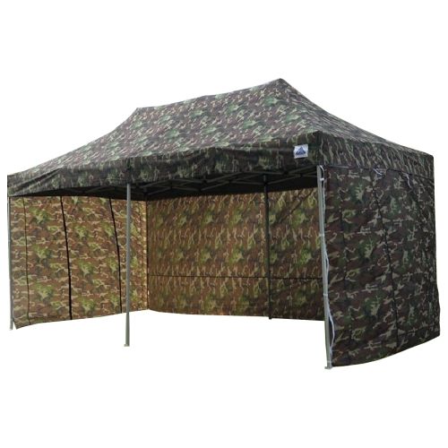 10' x 20' Premium Pop-Up Party Tent - Camouflage