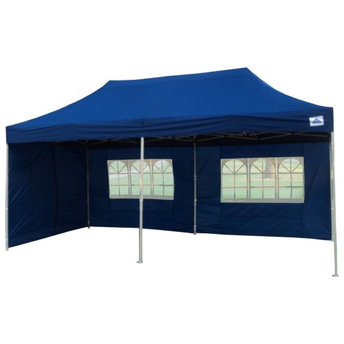 10' x 20' Premium Pop-Up Party Tent - Navy Blue