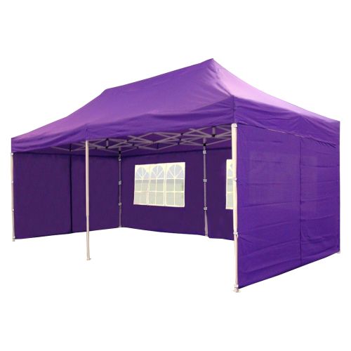 10' x 20' Premium Pop-Up Party Tent - Purple