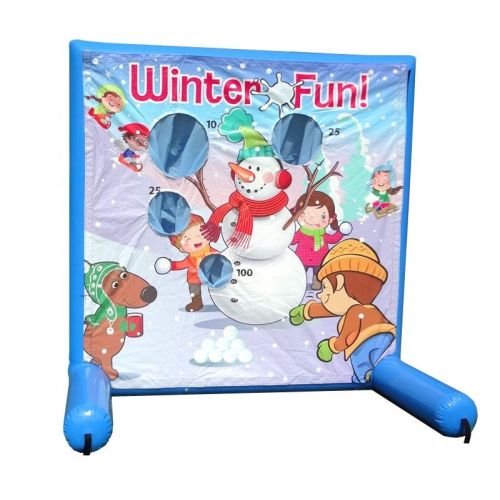 Sealed Air Inflatable Frame Game, Winter Fun
