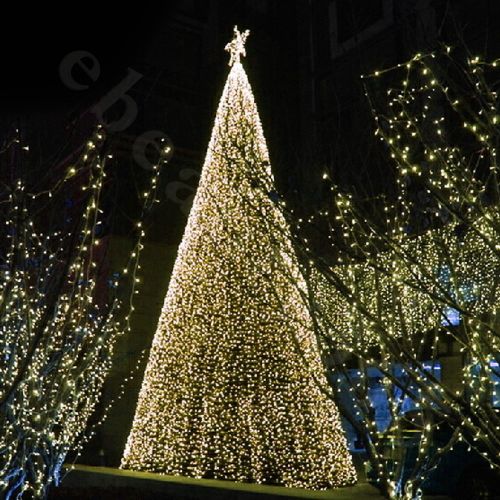 100 LED 40' LED Solar Powered String Lights
