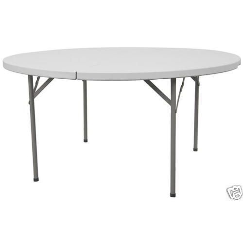 Single 60" Round Folding Table