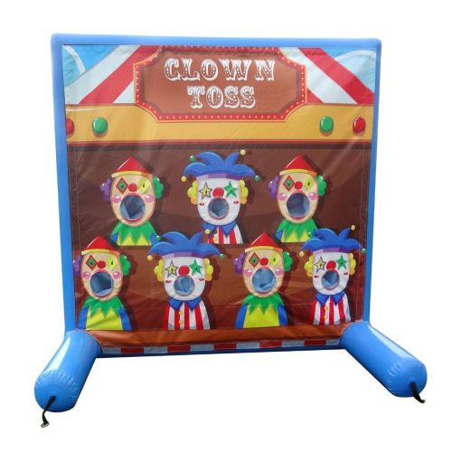 Sealed Air Inflatable Frame Game, Clown Toss