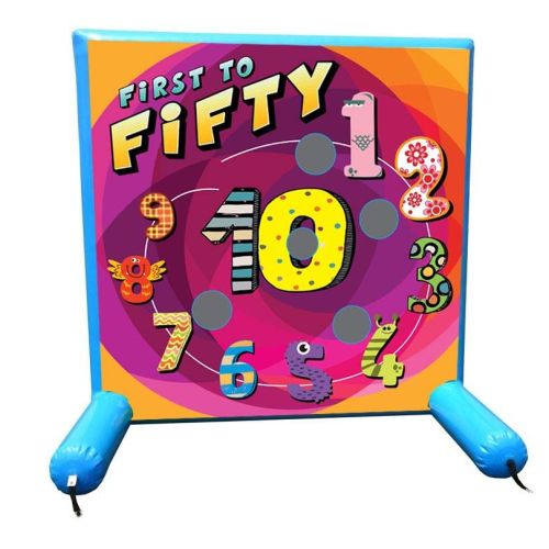 Sealed Air Inflatable Frame Game, First to 50