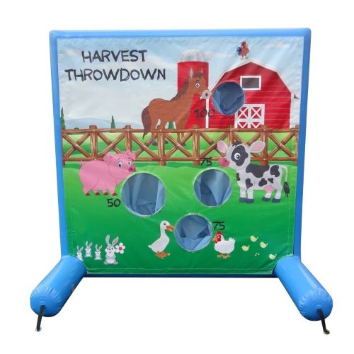 Sealed Air Inflatable Frame Game, Harvest Throwdown
