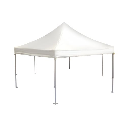 10' X 10' X 10' Commercial Hexagon Pop-Up Tent - White