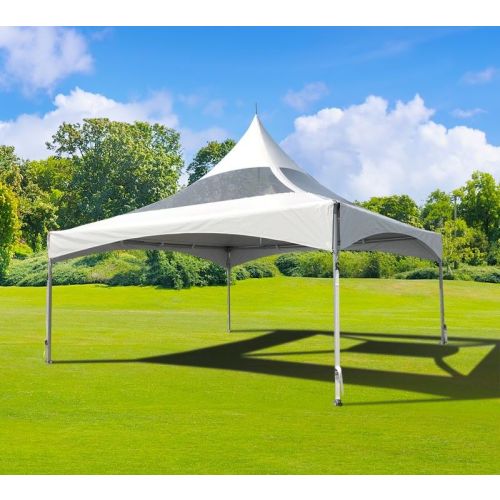 20' X 20' Commercial High Peak Tent - Clear