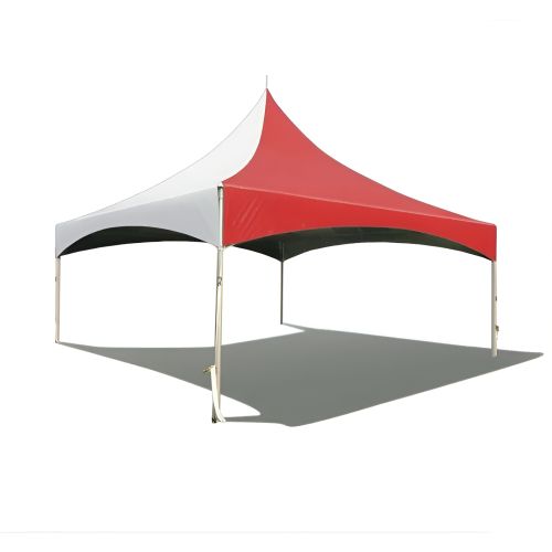 20' X 20' Commercial High Peak Tent - Red Solid