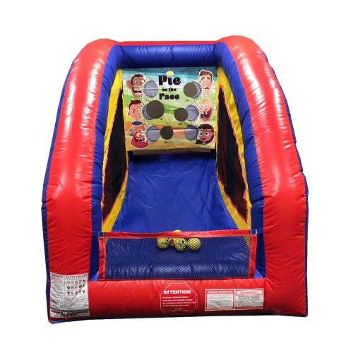 Inflatable Air Frame Game, Pie in the Face