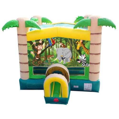 Modular Inflatable Bounce House, Tropical Jungle