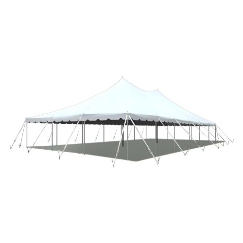 30' X 60' Commercial Aluminum Sectional Pole Tent - White