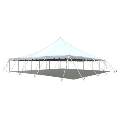 40' X 40' Aluminum Sectional Pole Tent - White
