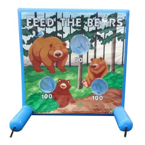 Sealed Air Inflatable Frame Game, Feed the Bears