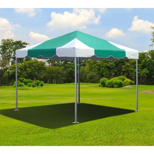 10' X 10' Commercial Aluminum Frame Tent - Green