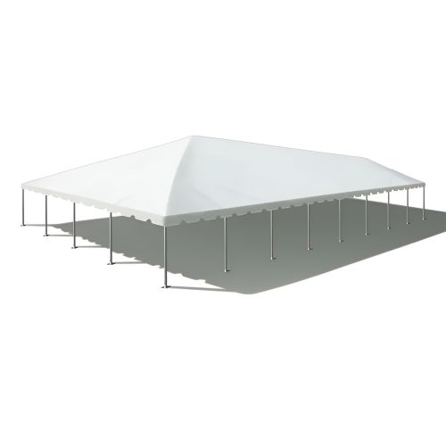 40' X 80' Single Tube Aluminum Frame Tent - White