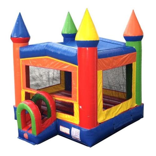 Modular Inflatable Bounce House, Rainbow