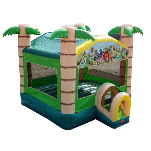 Inflatable Bounce House, Tropical Paradise