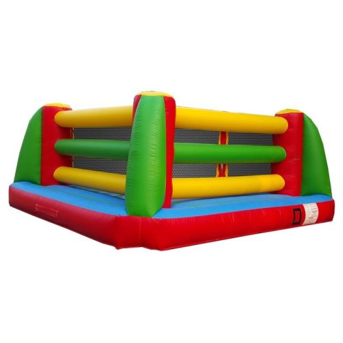 Inflatable Boxing Ring, Rainbow